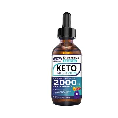 China immune & Anti-Fatigue Keto Diet Drops Weight Loss Supplement Ketogenic Fat Burner Premium Formula To Boost Metabolism, Suppress Appetite & Cravings for sale