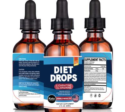 China immune & Hot Selling Anti-Fatigue Weight Loss Drops Best Diet Drops For Effective Diet Keto Booster Fat Burner Appetite And Metabolism Suppressive Drops for sale