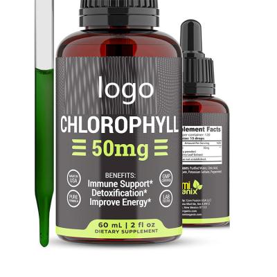 China immune & Anti-fatigue Liquid Chlorophyll Drops - Energy Boost and Immune Support - Fast-absorbing Liquid Chlorophyll for sale