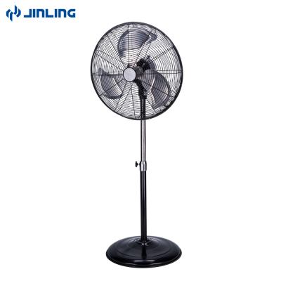 China Garage JINLING 20 inch shop warehouse commercial industrial garage use high velvocity industry pedestal stand fan 120V for sale