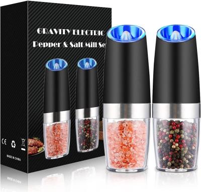 China Viable Top Selling Automatic Grinder Adjustable Coarseness Salt and Pepper Set for sale