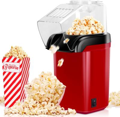 China Amazon's Best Selling Mini Hot Air Popcorn Maker Oil Free Popcorn Maker For Home Hotel for sale