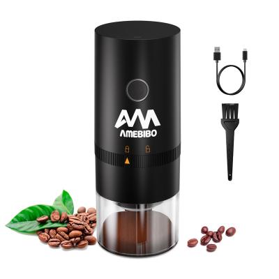 China 8 Speeds To Adjust Instruments Burr Coffee Grinder Electric Ceramic Conical USB Rechargeable Thickness Kitchen for sale