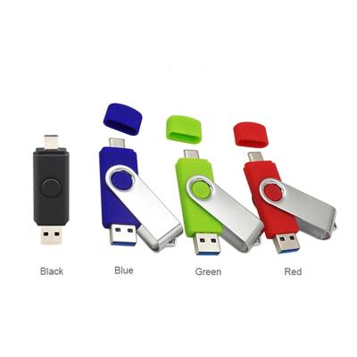 China Metal+Plastic gadgets cheap hot selling usb to type c otg custom logo flash memory otg pen drive for sale