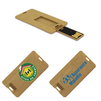 China PP+straw Fiber Environment Protect Eco-friendly Biodegradable Paper Memory USB Flash Drive Mini Usb Card for sale