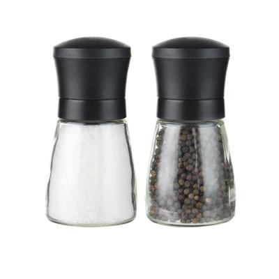 China Black EasyLife Spice Grinder Single Spice Grinder Spice Jar Glass Spice Jar Fresh Preservation Top Hot Sales for sale