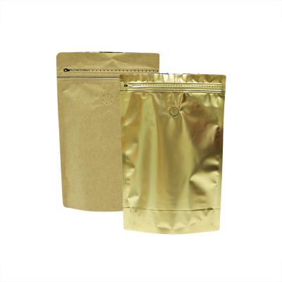 China Stand Up Pouch Of Full Color Aluminum Foil Coffee Optional Standup Pack Bag Small Pouch For Coffee Bean for sale