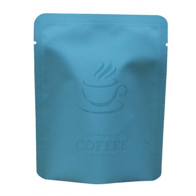 China Food M-Star Packaging Original Authentic Engraving Printing Ear Hanging Coffee Bags With Zipper for sale