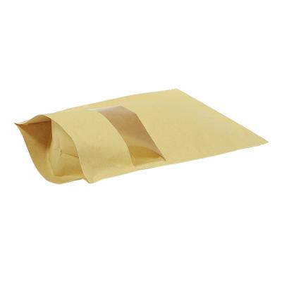 China Package LDPE Zip Lock Bag Kraft Paper Bag Biodegradable Coffee Bags With Valve Compostable Kraft Pouch for sale