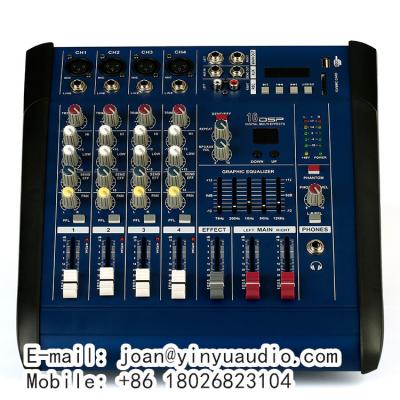 China 16 PMX402D Power Mixer with BT, USB for sale