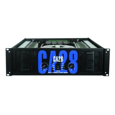 China 3u CA28 Professional Even High Frequency Music Speaker Power Amplifier for sale