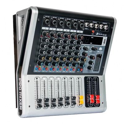 China Each channel with 3 band EQ good quality console digital audio mixing electric mixer for sale