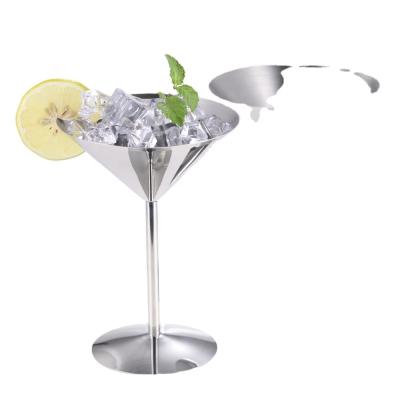 China Stocked EFINE Champagne Flutes Martini Stainless Steel Tumbler For Reusable For Eco-friendly Party for sale