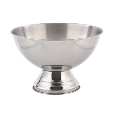 China Modern EFINE 8L Sustainable Single Wall Stainless Steel Ice Cooler Bowl Champagne Ice Bucket for sale