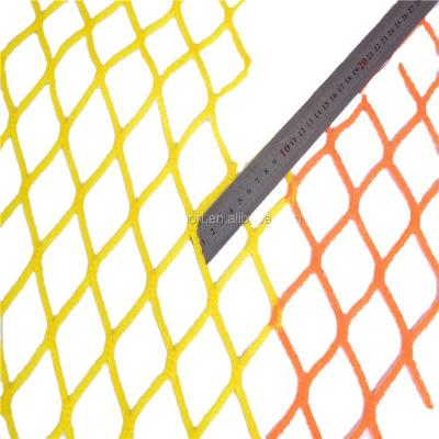 China Golf Field Rainbow Color Ski Field Protection Netting , Knotted Sports Barrier Netting Used In Ski Field for sale