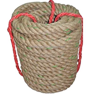 China Colorful Conflict Cloth Tug Of War Rope Team Competition Rope for sale