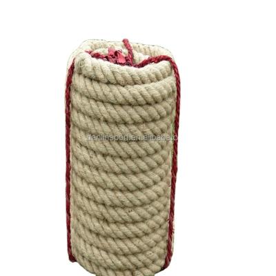 China Colorful Sport Tug Of War Conflict Cotton Rope for sale