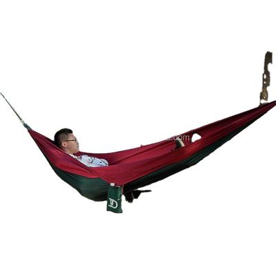 China High Quality Portable Relaxation Cotton Sleep Hammock For Outdoor Camping for sale