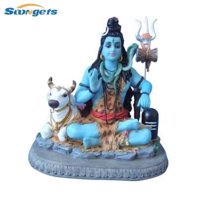 China Hindu God Shiva Religion Religious Hot Item Resin Statue for sale