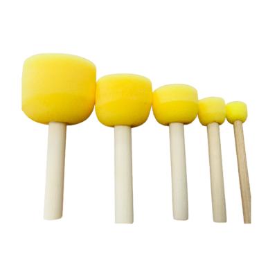 China China Factory Kids Paint Brushes Foam Paint Artist Brushes Sponge Drawing Tools for sale