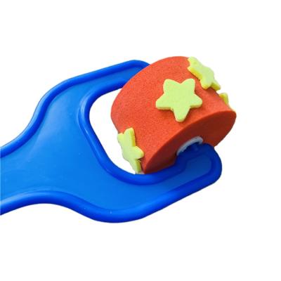 China Wholesale Children's Toy Preferential Sponge Diversity Paint Stamp Roller Art Color Brush for sale