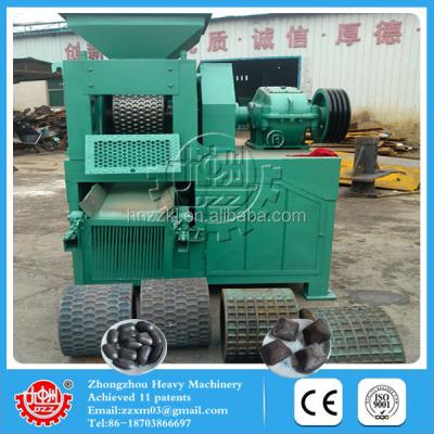 China Charcoal Powder No Chemical Additives, No Smell, No Smoke/Dust Ball Press Machine Charcoal Briquette Press Machine Steel Work for sale