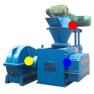 China Factory High Pressure Dry Lime Powder Briquette Press Machine for sale