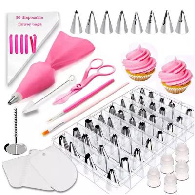 China Sustainable Piping Bags and Tips Set, Cake Decorating Supplies for Baking with Reusable Pastry Bags and Tips for sale