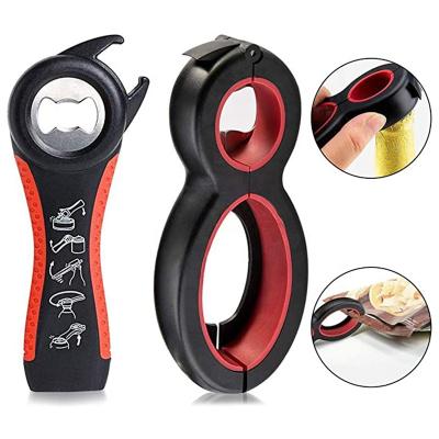 China Viable 6 In 1 Multi Opener Jar Opener , 5 In 1 Bottle Can Opener Set for sale