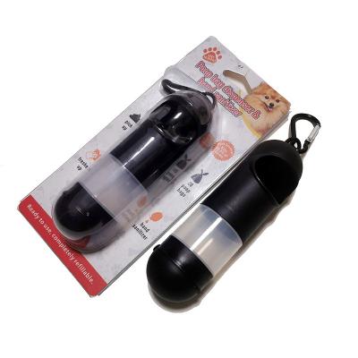 China Sustainable New Design 2 In 1 Portable Poop Bag Dispenser With Hand Sanitizer Bottle for sale