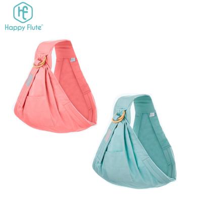 China Happyflute Hot Selling Baby Nursing Adjustable Carriers Newborn Carry Sling Baby Carrier Wrap Seat Belt Sling for sale