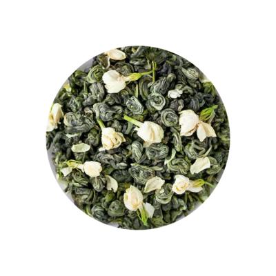 China Loose Tea Chinese Jasmine Green Tea Natural Unadded Green Tea Flavor Pleasant Jasmine Aroma for sale