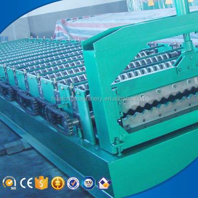 China ROOF Low Cost Metal Sheet Roof Maker Machine Corrugated Iron Sheet Making for sale