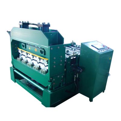 China Building Material Stores Automatic Horizontal Hydraulic Crimping Roof Panel Curving Machine for sale