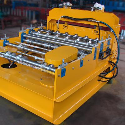 China ROOF Metal Sheet Hydraulic Curving Roof Roll Forming Machine for sale