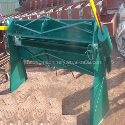 China Building Material Shops 2.5m Single Manual Sheet Metal Bending Machine for sale