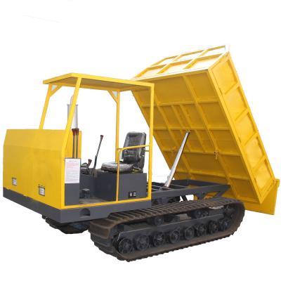 China Construction of 2021 Hot Selling Rubber Track Crawler Dumper with 5 Ton Rated Load Satisfied Users for sale