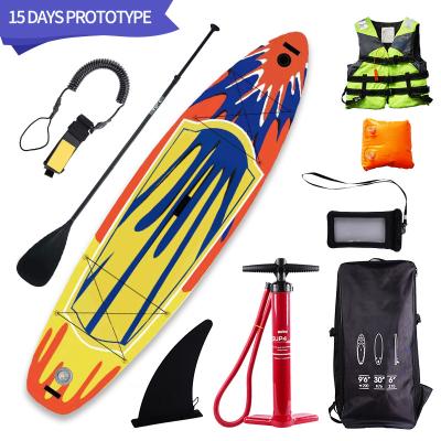 China Total Eye-Catching Chromatic Inflatable Sip Panel Paddle Sup Boards Inflatable for sale