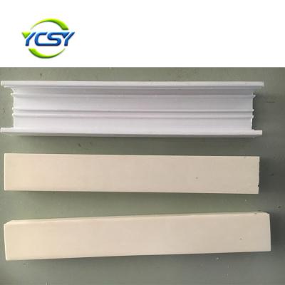 China White UV-Resistant Latest Style High Quality OEM PVC Plastic Extrusion Profile for sale