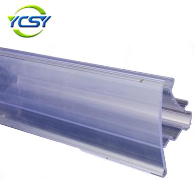 China Building Material High Impact Strength Supermarket Shelf Plastic Label Holder for sale