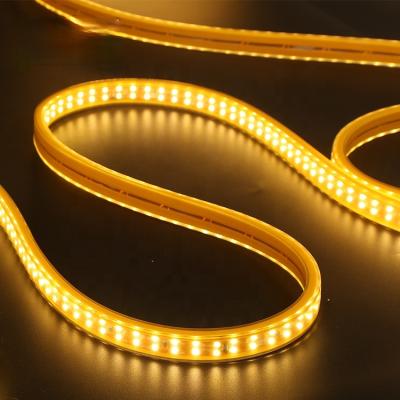 China Other SMD2835 180leds/m AC 110V 127V 220V 260V IP65 Ultra Thin Dual Line Waterproof Light Led Strip for sale