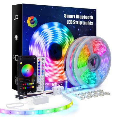 China Wholesale 20m home app control rgb car led strip light under car rgb smd5050 flexibleled strip light for sale