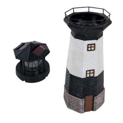 China Solar Garden Beacon Light with Rotating Beacon for Garden Decoration for sale