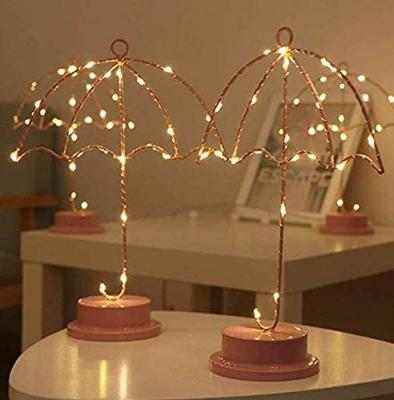 China Modern Manufactures Decorative Led Stock Umbrella Night Lights For Home Decor for sale