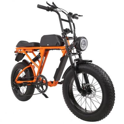 China Adult 1000W Phantom Full Suspension Steel Electric Bike High Quality for sale