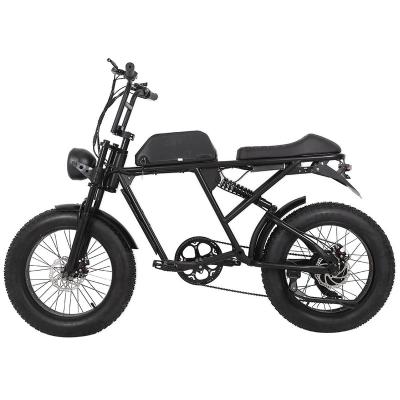 China Retro Tire Steel Cheap Fat Bike Support OEM Electric Bike for sale