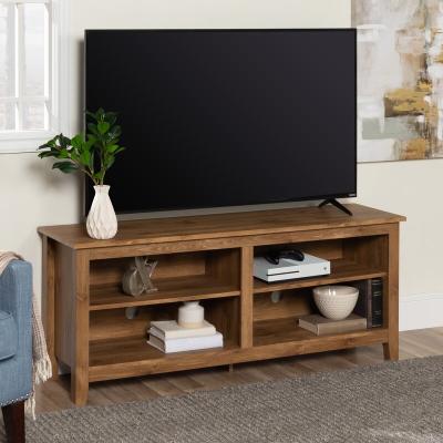 China Modern Living Room Furniture Modern Wooden TV Unit Table MDF Console TV Cabinet TV Stand for sale