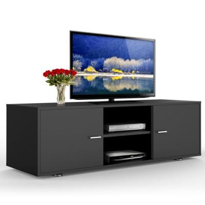 China Hot PANEL On Amazon Luxurious Black Living Room Furniture TV Cabinet for sale