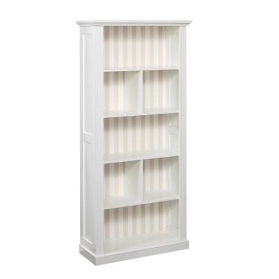 China PANEL Home Office Libraries USA White Wood Modern Book Shelves for sale