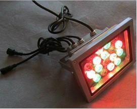 China 20W RGB 1W high power LED floodlight, internal DMX decoder for sale